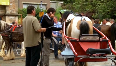 Clip of Appleby Horse Fair from ITV's The Lakes